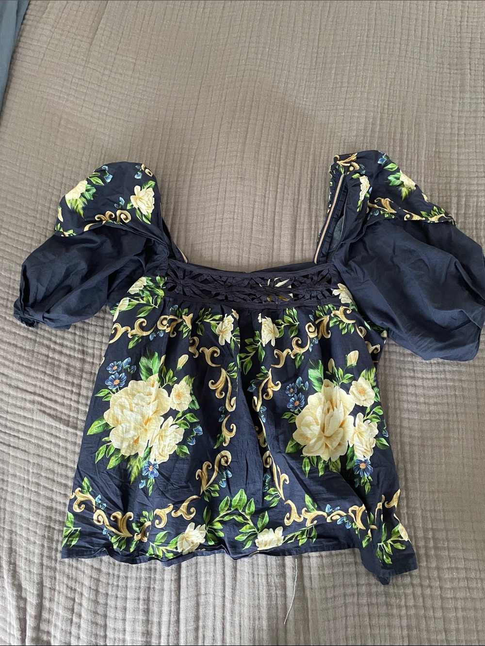 Farm Rio Floral blouse
